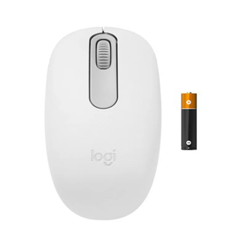 Мышка беспроводная USB Logitech M196 Off white 3