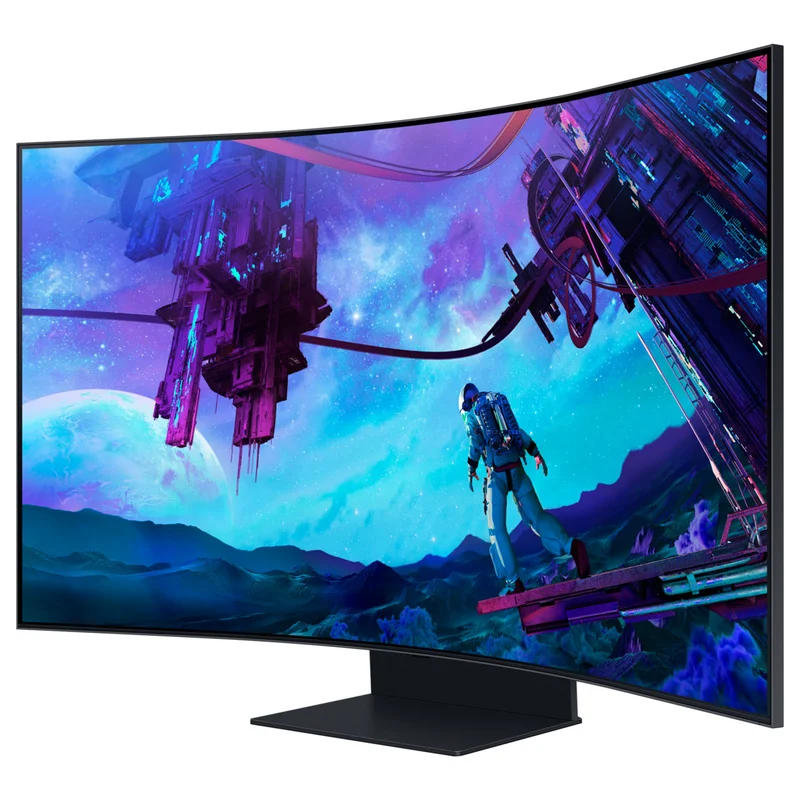 Монитор 55" Samsung Odyssey Ark LS55CG97WNIXCI 3840x2160 16:9 VA 165Ц (3HDMI+DP) Curved Silver 2