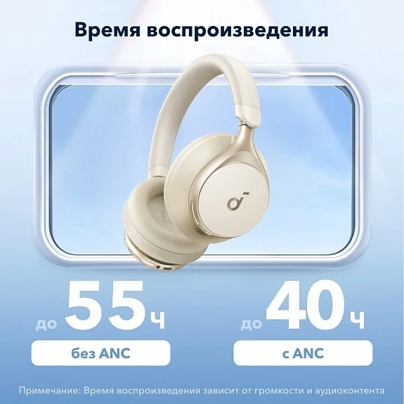 Наушники soundcore Space One White 5