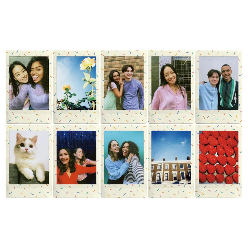 Пленка FUJIFILM Instax Mini Sprinkles для моментальных снимков 3