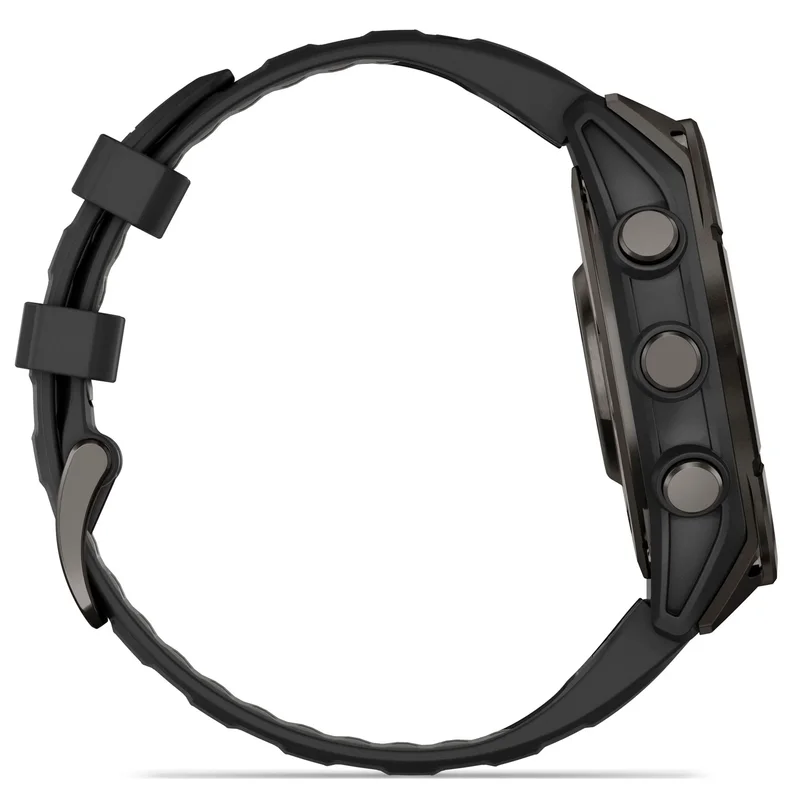 Смарт-часы Garmin Fenix 8 47mm сапфир темный силикон 010-02904-21 6
