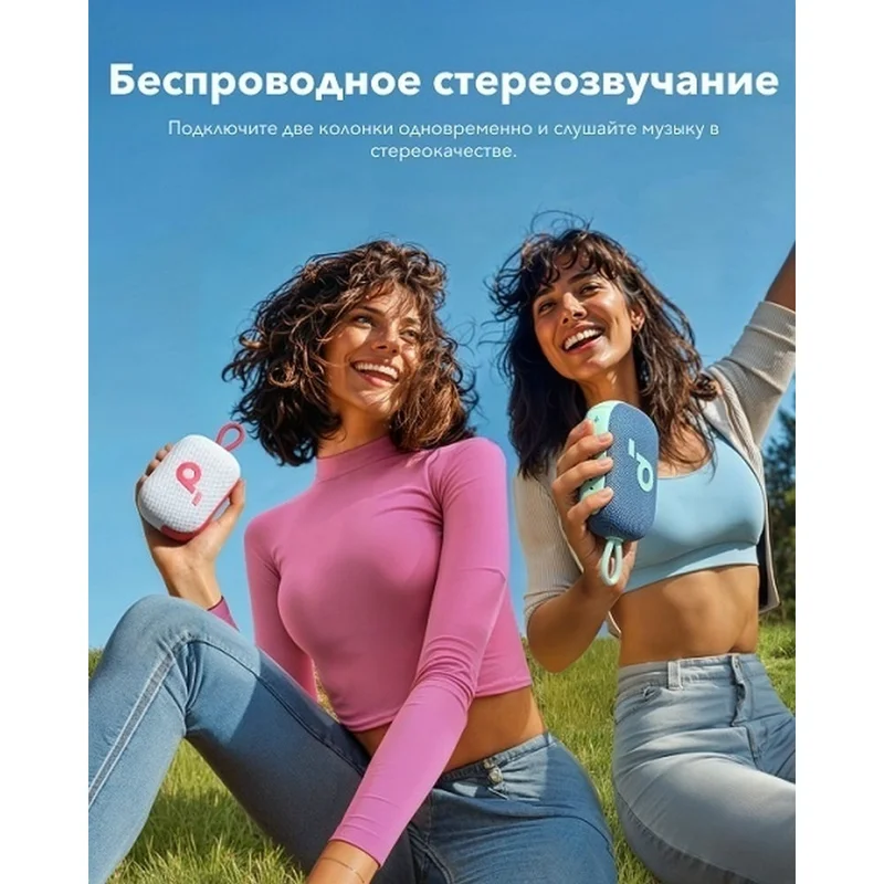 Портативная колонка Soundcore Select 4 Go, красная 2