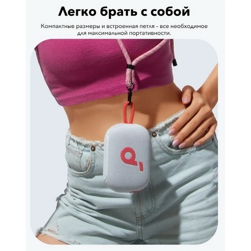 Портативная колонка Soundcore Select 4 Go, красная 3