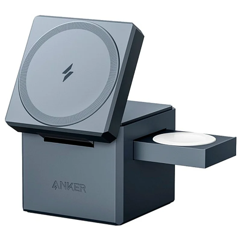 Беспроводное зарядное устройство ANKER Cube с MagSafe 3в1 Black (ANK-Y1811G11-BK) 2