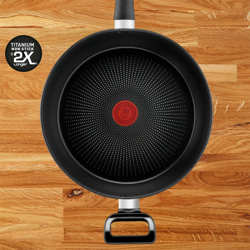Сковорода глубокая 28см Flavor Force Tefal E2776674 4