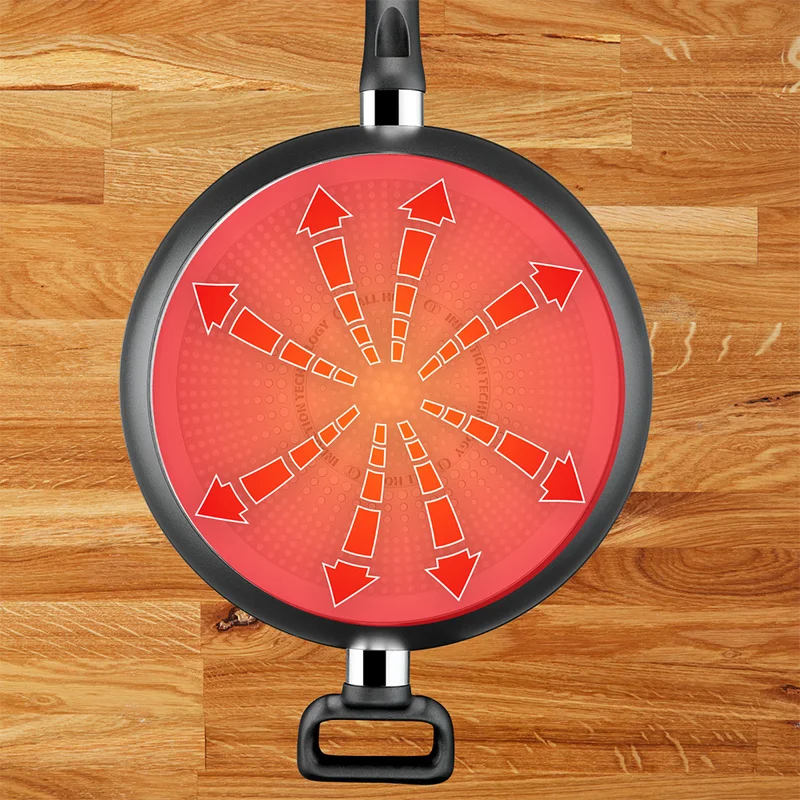 Сковорода глубокая 28см Flavor Force Tefal E2776674 5