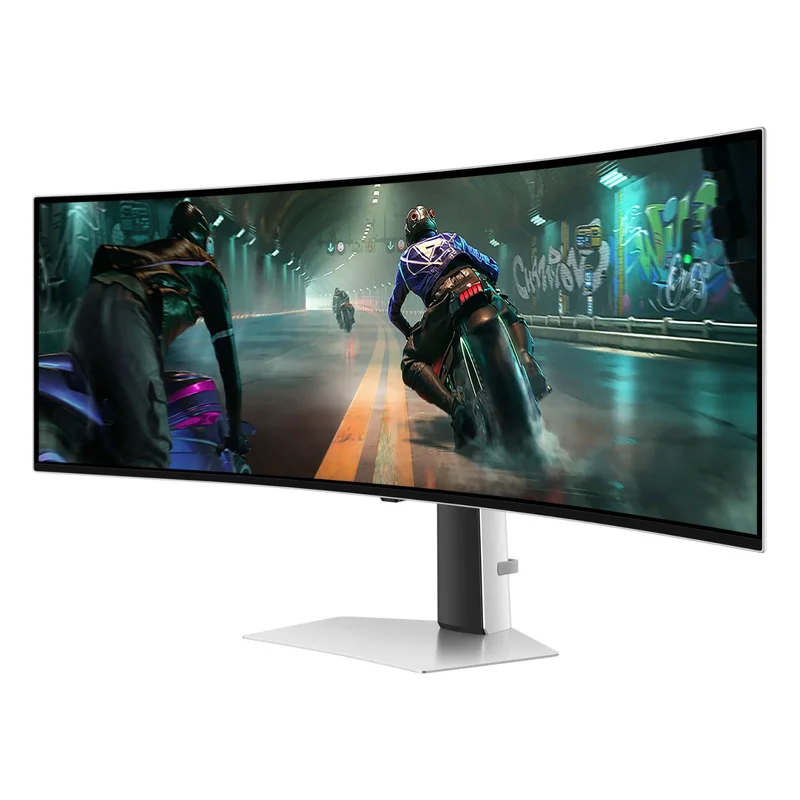 Игровой Монитор 49" Samsung Odyssey OLED G9 LS49DG910SIXCI 5120x1440 32:9 144 ГЦ (2 HDMI+DP) Silver 2
