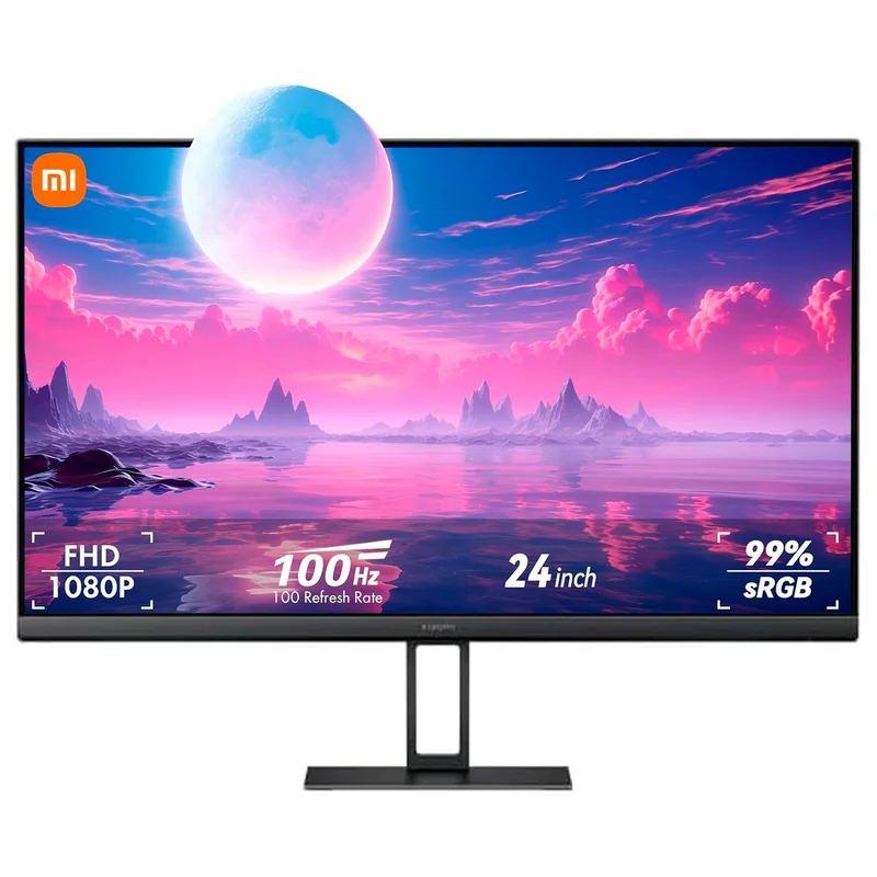 Монитор 24" Xiaomi A24i 1920x1080 16:9 IPS 100ГЦ (HDMI+DP) Black