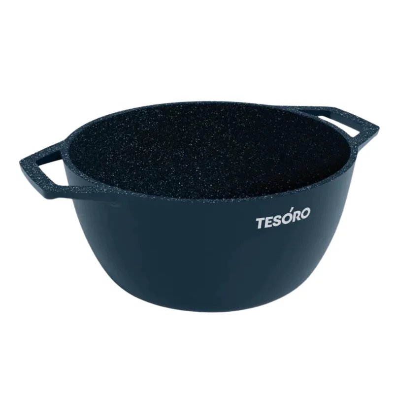 Кастрюля 22см 3л Florence Induction total blue Tesoro TF6630tbi 2