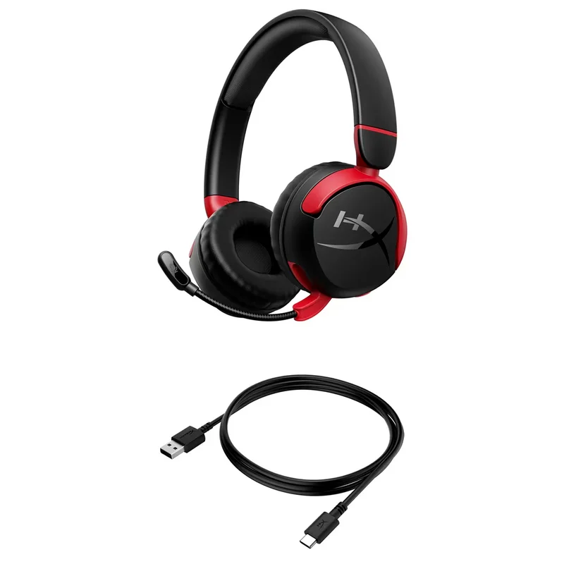 Игровая гарнитура беспроводная HyperX Cloud Mini, Black/Red (7G8F1AA) 2