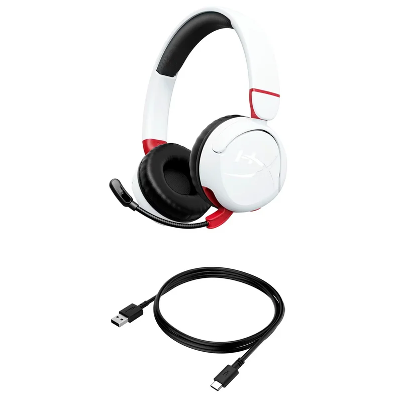 Игровая гарнитура беспроводная HyperX Cloud Mini, White (7G8F2AA) 5