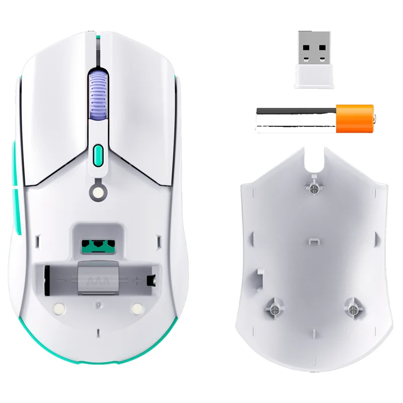 Игровая мышь беспроводная HyperX Pulsefire Haste 2 Core, White (8R2E7AA) 2