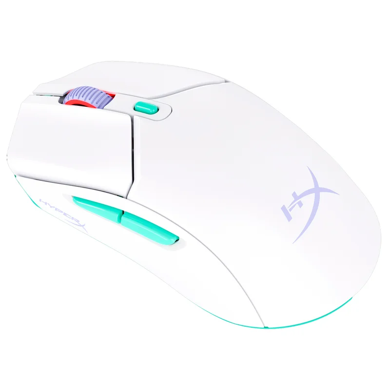 Игровая мышь беспроводная HyperX Pulsefire Haste 2 Core, White (8R2E7AA) 6