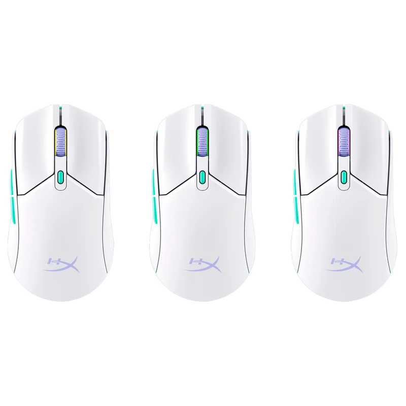 Игровая мышь беспроводная HyperX Pulsefire Haste 2 Core, White (8R2E7AA) 8