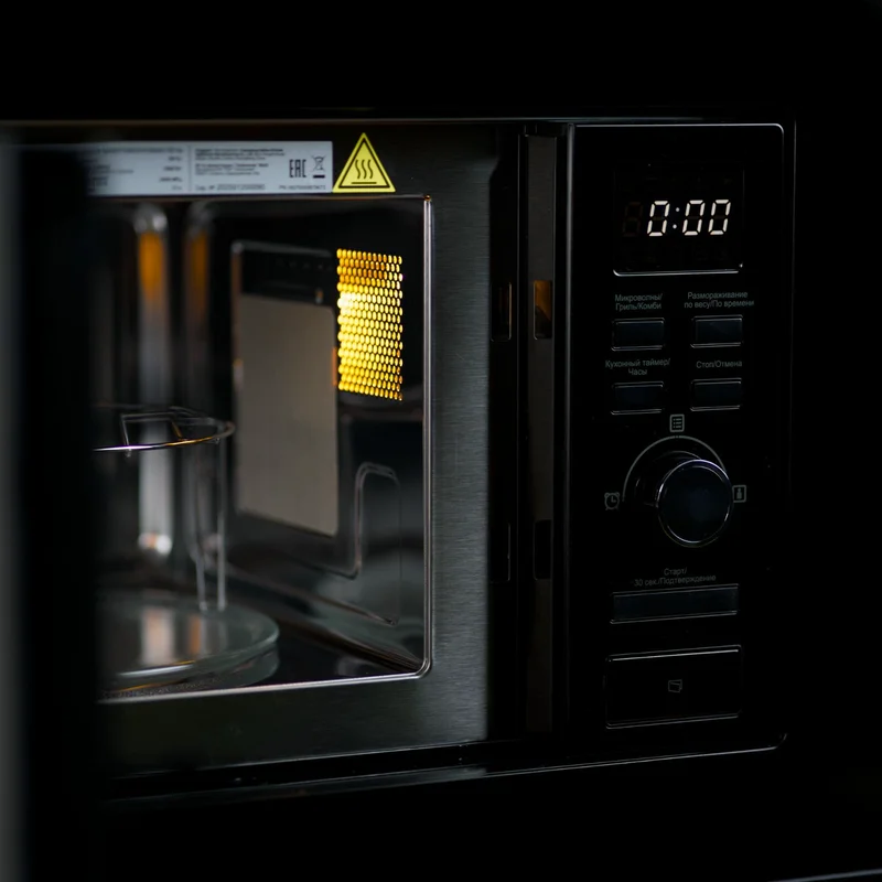Встраиваемая микроволновая печь Midea MMWB204BB-GB 9