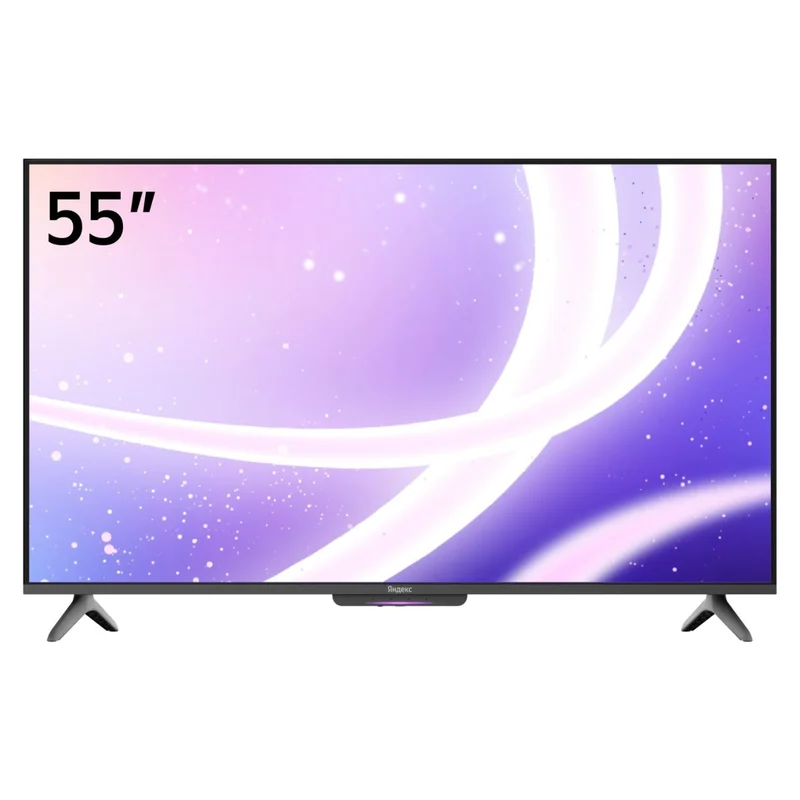 Телевизор Яндекс 55" YNDX-00076 UHD LED (ТВ Станция Бейсик) с Алисой