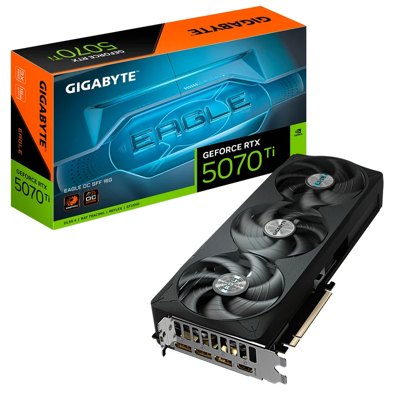 Видеокарта Gigabyte RTX 5070 Ti EAGLE OC 16GB 256bit/G7 (HDMI+3DP) [GV-N507TEAGLE OC-16GD] 2