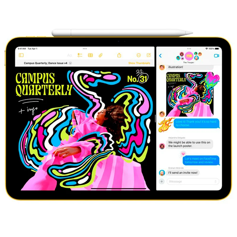 Планшет iPad 11 Wi-Fi 128GB Blue (MD4A4QA/A) 4