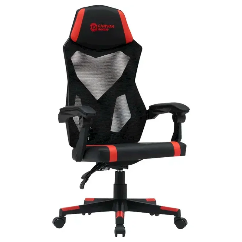 Игровое компьютерное кресло Canyon Flow, Black/Red (CNE-MCH01R) 2