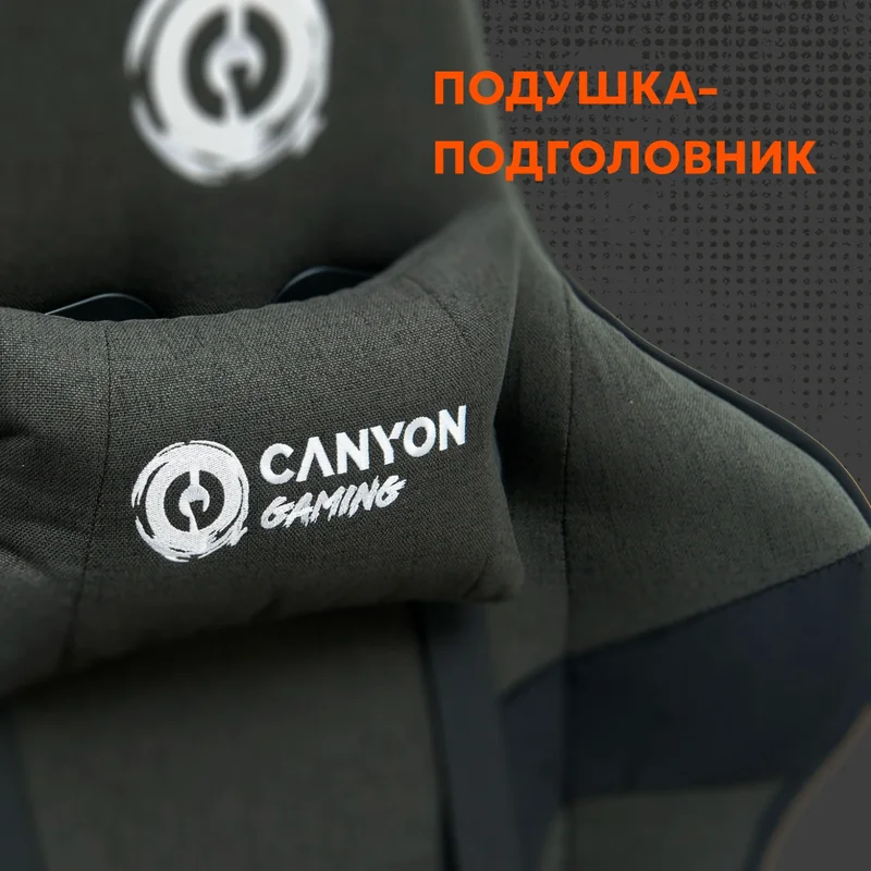Игровое компьютерное кресло Canyon Crest, Grey (CNS-FCH01) 10