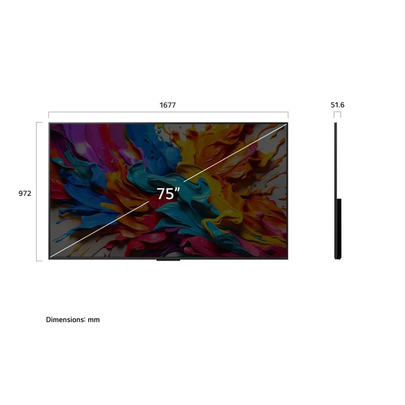 Телевизор LG 75" 75QNED9MA6B QNED UHD Smart Black 4