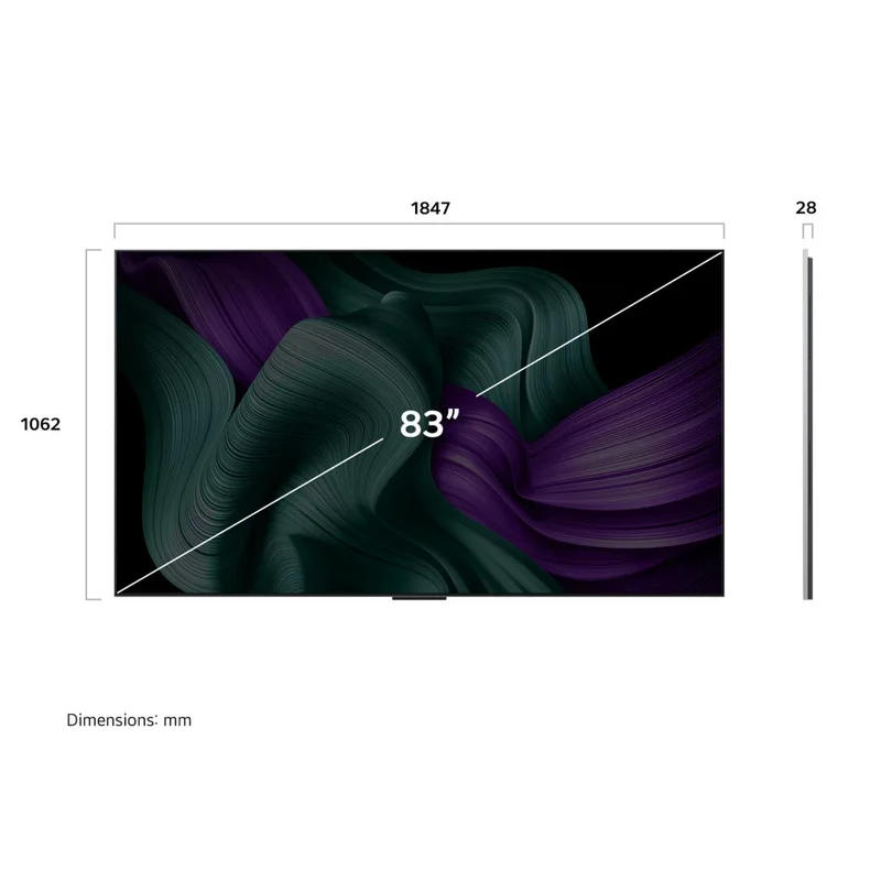 Телевизор LG 83" OLED83M59LA OLED UHD Smart Black 4