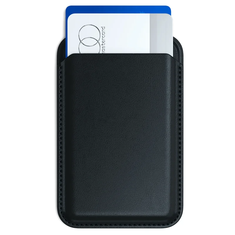Чехол Satechi Vegan-Leather Magnetic Wallet Stand (Black) (ST-VLWK) 3