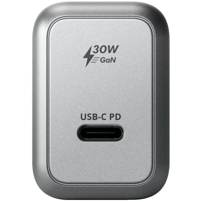 Адаптер питания Satechi 30W USB-C GaN Wall Charger - EU (ST-UC30WCM-EU) 3