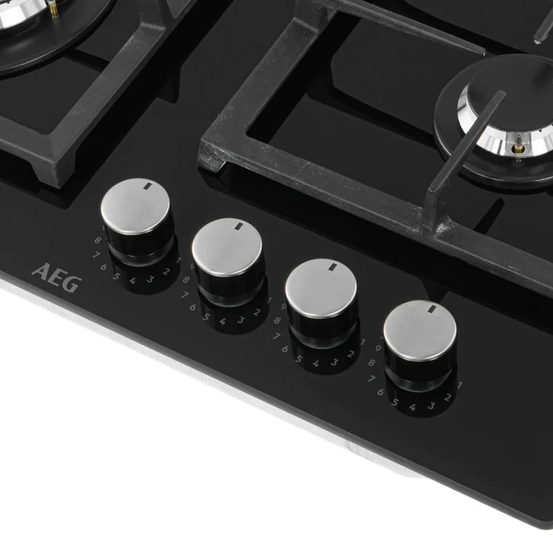 Встраиваемая газовая варочная панель AEG HKB64420NB 4