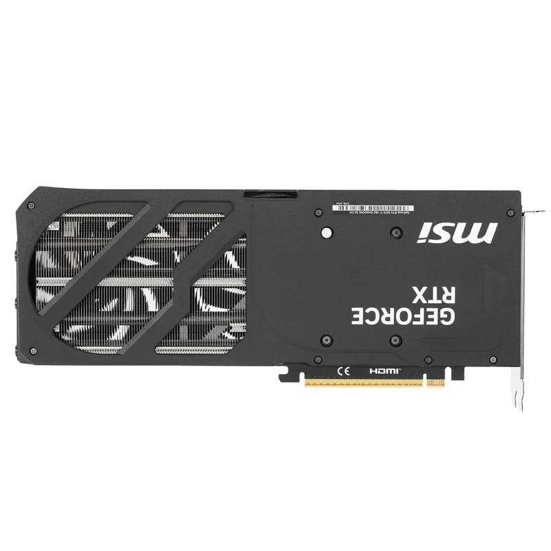 Видеокарта MSI RTX 5070 Ti SHADOW 3X OC 16GB 256bit/G7 (HDMI+3DP)[RTX 5070 Ti 16G SHADOW 3X OC] 6