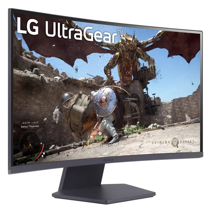 Монитор Игровой 27" LG UltraGear 27GS60QC 2560x1440 16:9 VA 180ГЦ (2HDMI+DP) Black 2