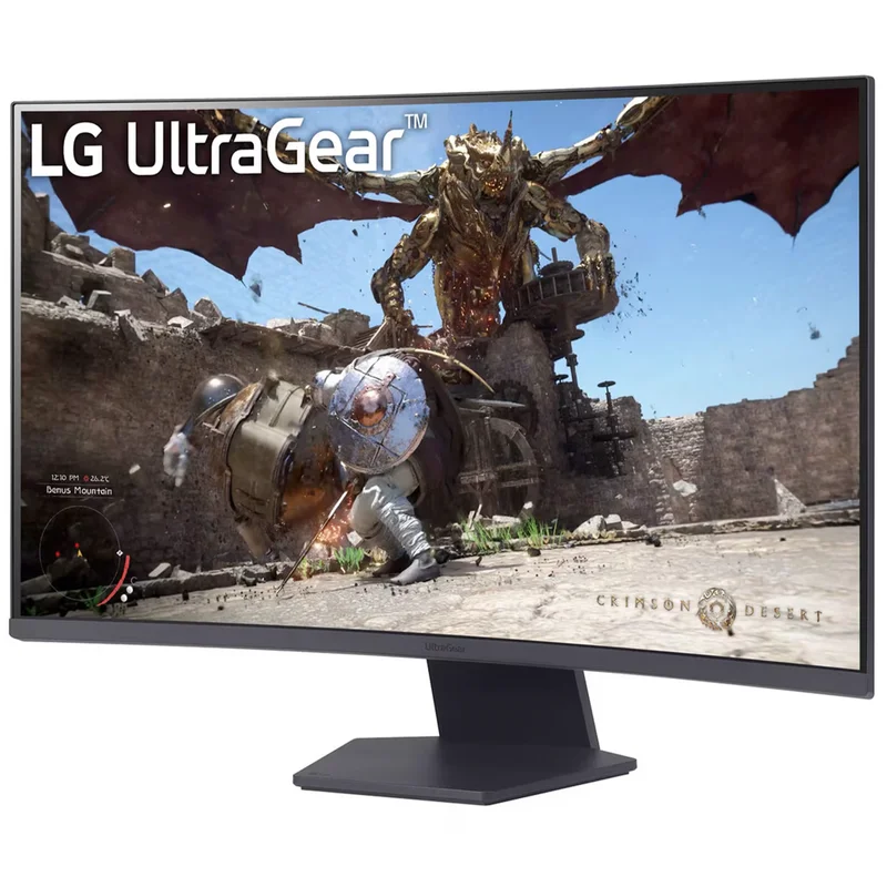 Монитор Игровой 32" LG UltraGear 32GS60QC 2560x1440 16:9 VA 180ГЦ (2HDMI+DP) Black 3