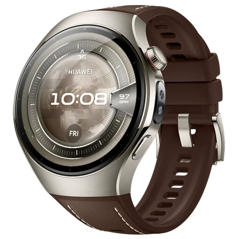 Смарт Часы HUAWEI WATCH 5 (46mm) Brown Rates-L29L (55020EVM) +4G LTE 3