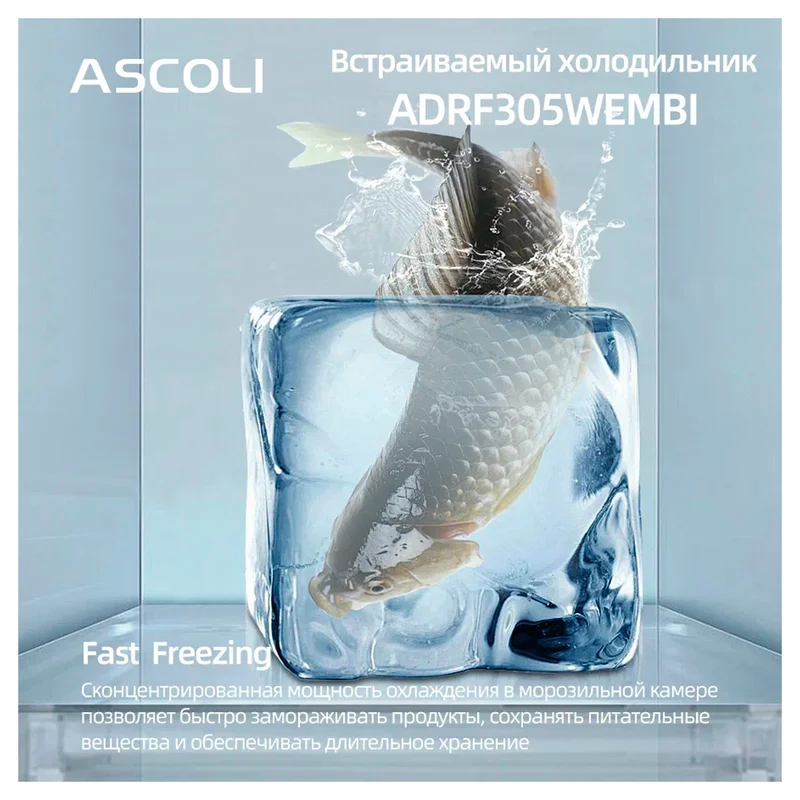 Встраиваемый холодильник ASCOLI ADRF305WEMBI 20