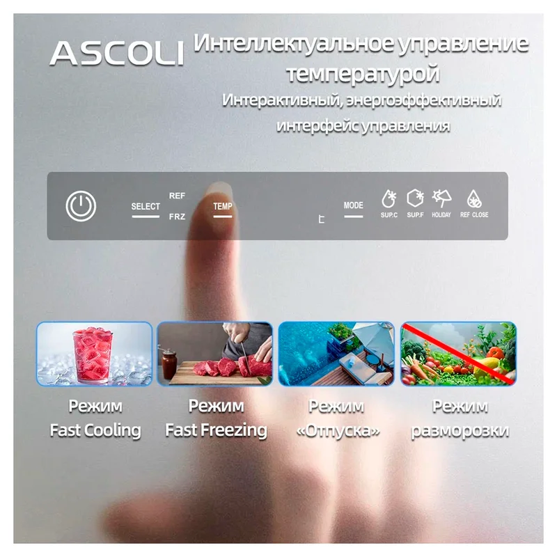 Встраиваемый холодильник ASCOLI ADRF305WEMBI 24
