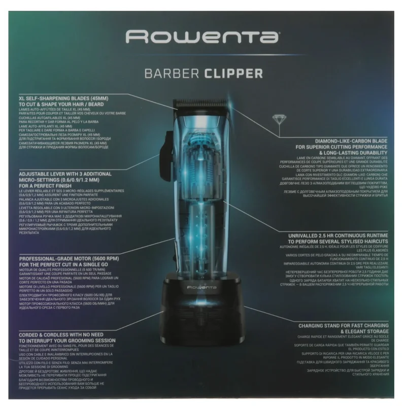 Машинка для стрижки волос Rowenta TN-1551E0 10