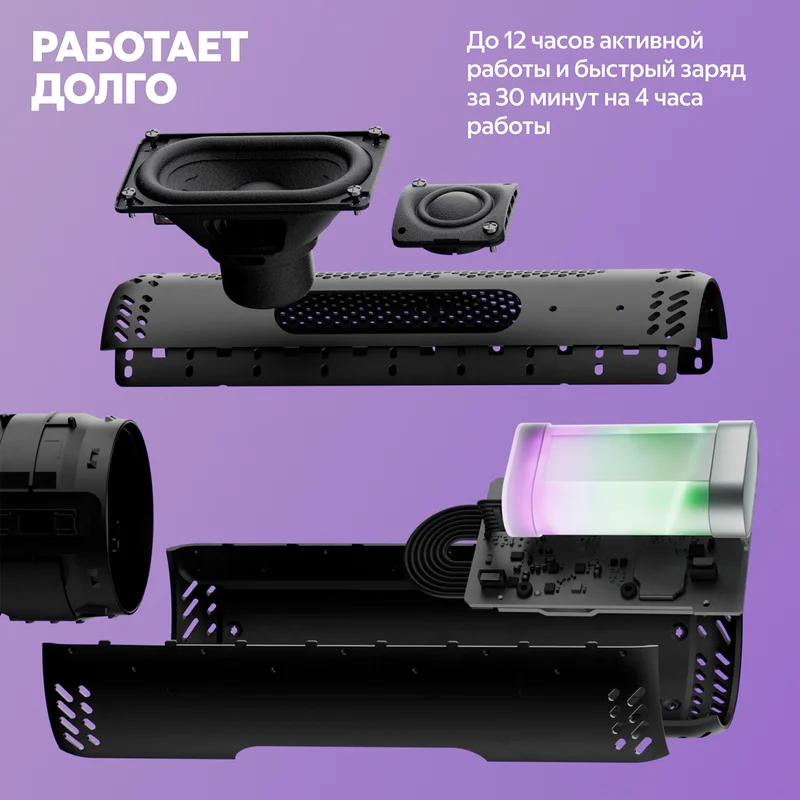 Умная колонка Яндекс Станция Стрит, с Алисой, Зеленый (YNDX-00030GRN) 10