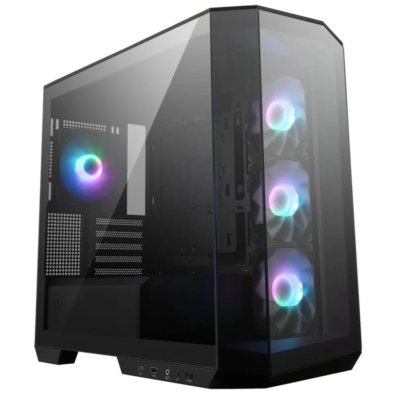 Кейс MSI MAG PANO M100R PZ Mini Tower,  window, Black mATX [MAG PANO M100R PZ] 7