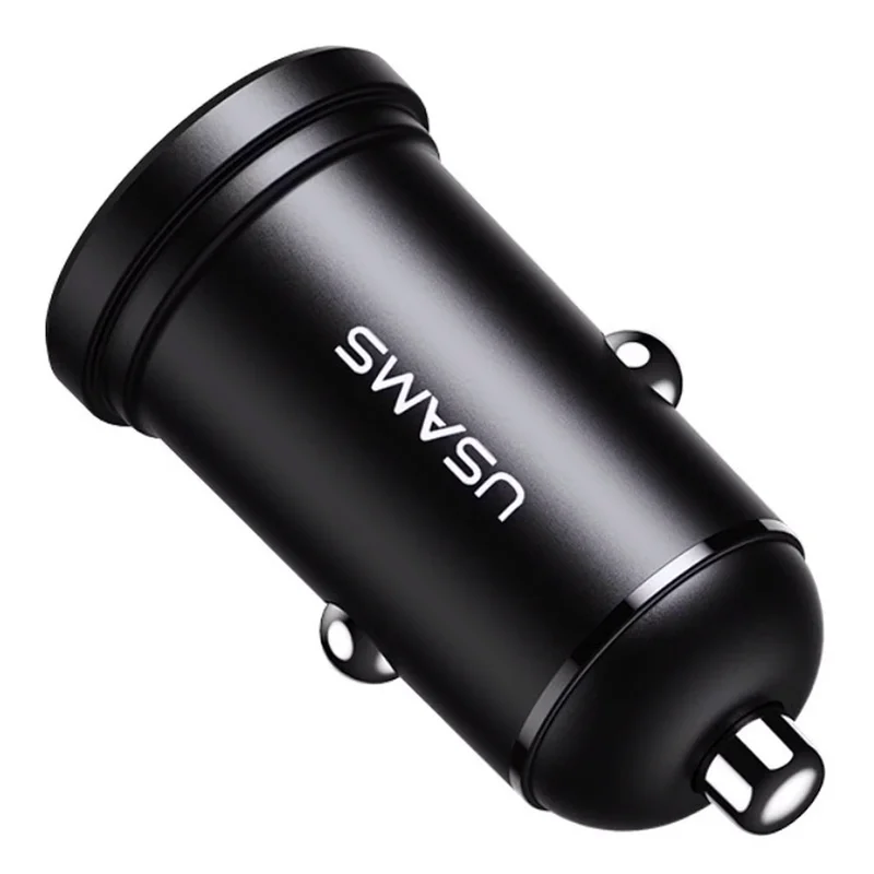 Автомобильное зарядное устройство USAMS, 2*USB A, 5W (CC114TC01) 2