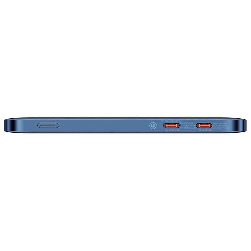 Внешний аккумулятор Baseus, Blade2 12000mAh 65W+каб, Black (BAS-P1006380132300) 5