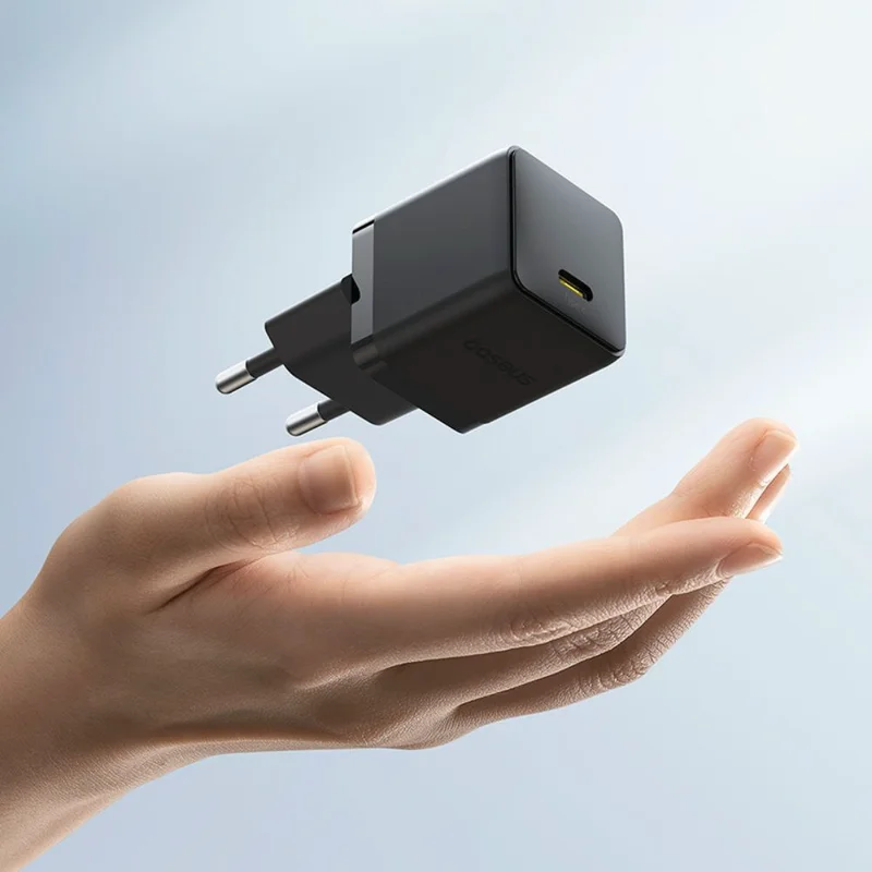 Адаптер питания Baseus, Palm USB-C 30W с каб, Black (BAS-P1011160511301) 14