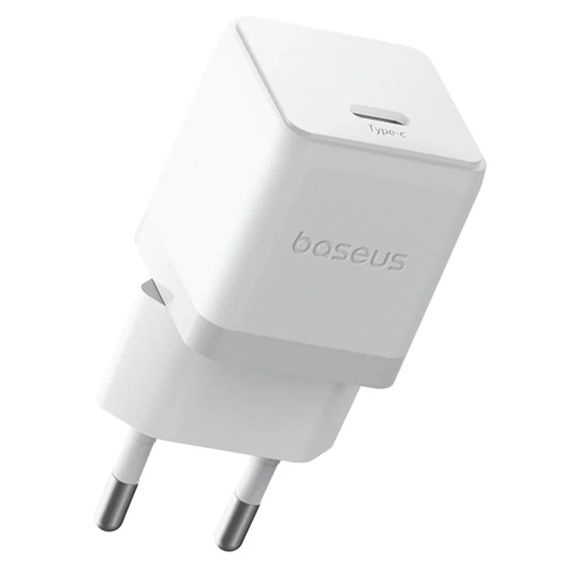 Адаптер питания Baseus, Palm USB-C 30W, White (BAS-P1011160521300) 2