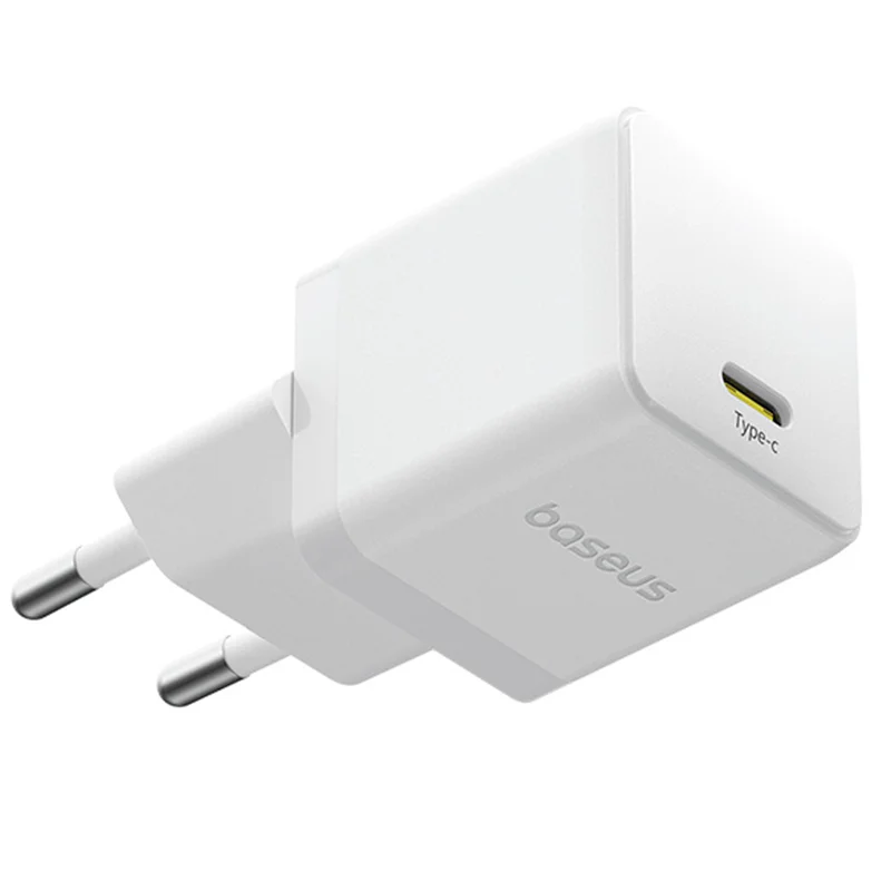 Адаптер питания Baseus, Palm USB-C 30W, White (BAS-P1011160521300) 5