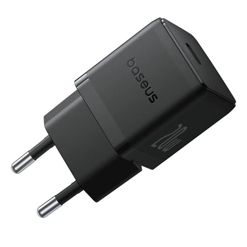 Адаптер питания Baseus, Palm USB-C 20W, Black (BAS-P1011160211300) 5