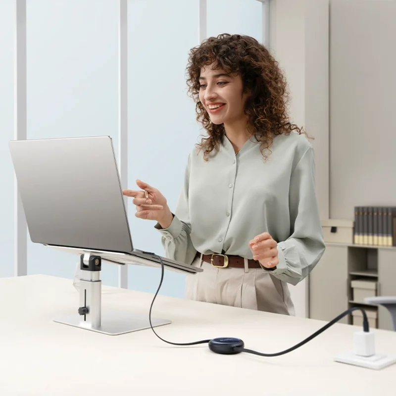 Кабель Baseus, USB-C->C NS 100W 1.5m, Black (BAS-P1037090012300) 8