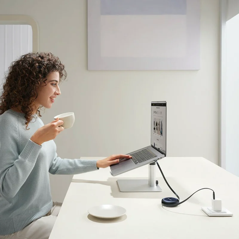 Кабель Baseus, USB-C->C NS 100W 1.5m, Black (BAS-P1037090012300) 9