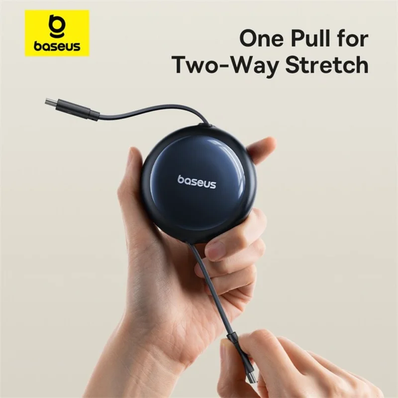 Кабель Baseus, USB-C->C NS 100W 1.5m, Black (BAS-P1037090012300) 10