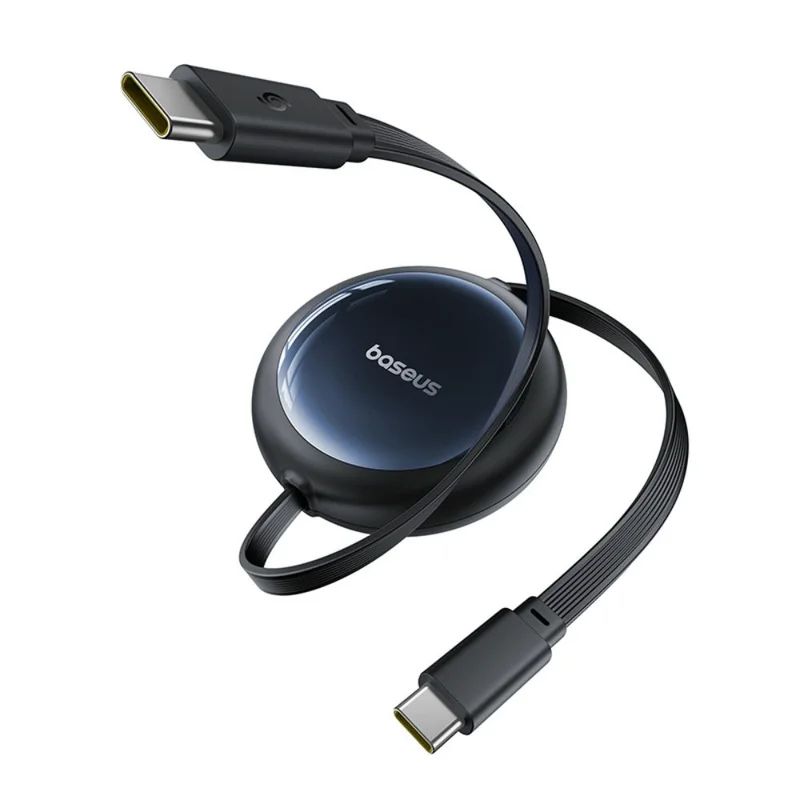Кабель Baseus, USB-C->C NS 100W 1.5m, Black (BAS-P1037090012300) 2