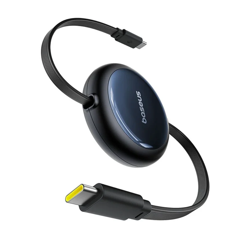 Кабель Baseus, USB-C->C NS 100W 1.5m, Black (BAS-P1037090012300) 3
