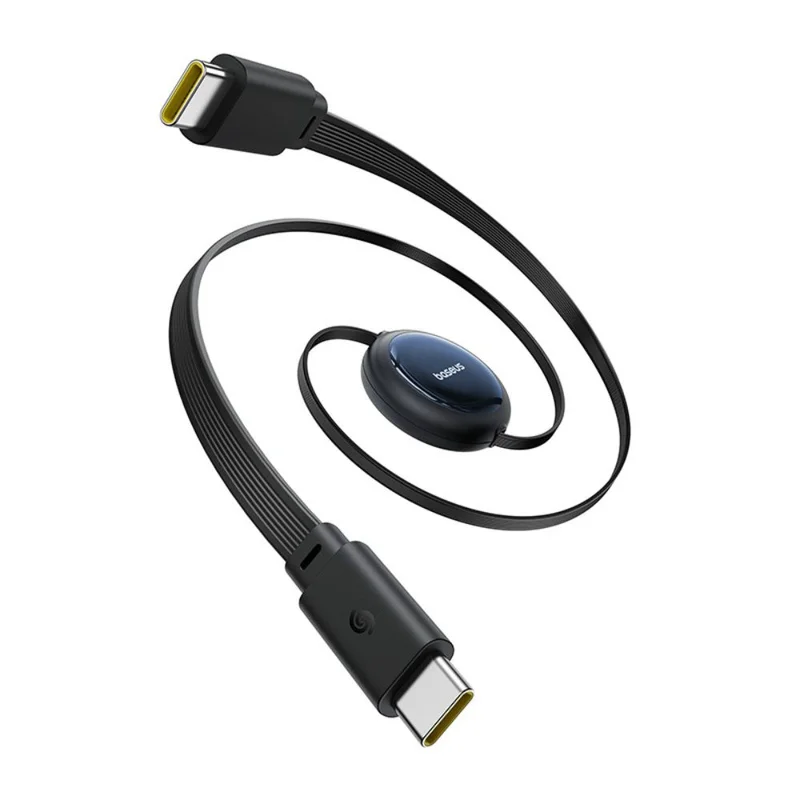 Кабель Baseus, USB-C->C NS 100W 1.5m, Black (BAS-P1037090012300) 5